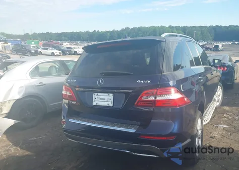 2014 Mercedes-Benz Ml 350 4Matic from USA, damaged, VIN 4JGDA5HB6EA310491